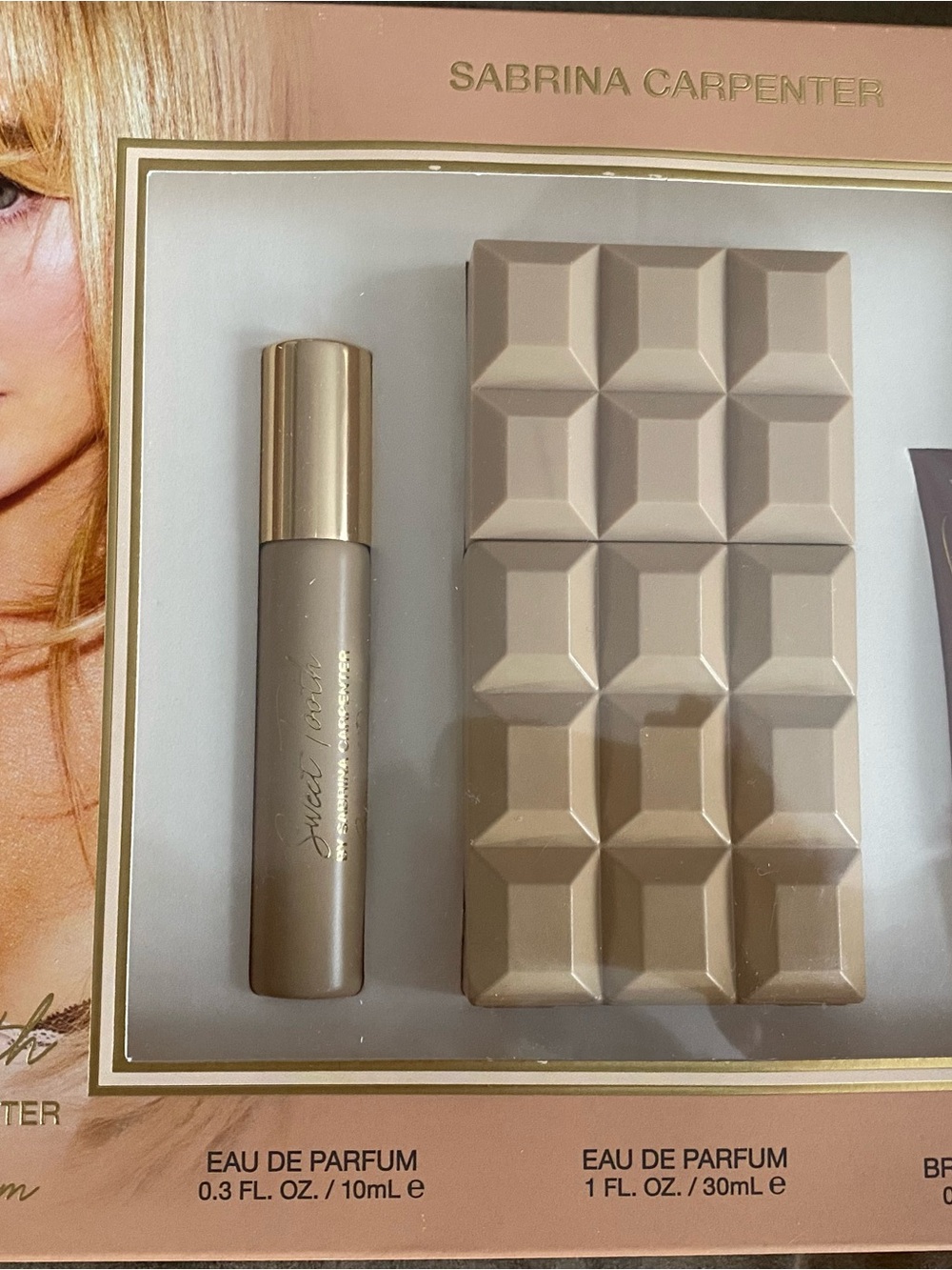 Sabrina Carpenter Sweet Peony Body Oil & Moisturizer Set - Beige